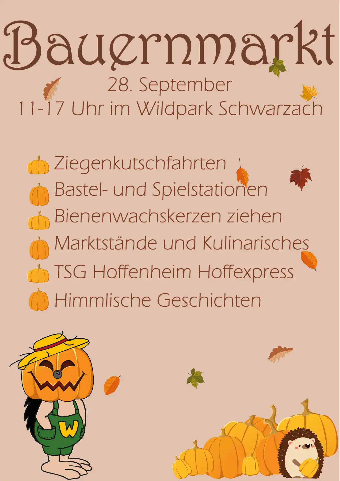 Bauernmarkt Plakat 2025